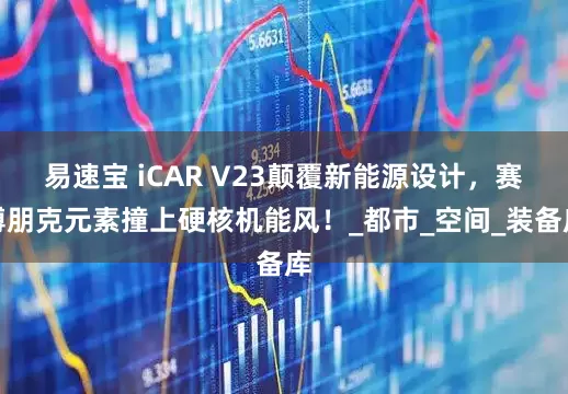 易速宝 iCAR V23颠覆新能源设计，赛博朋克元素撞上硬核机能风！_都市_空间_装备库