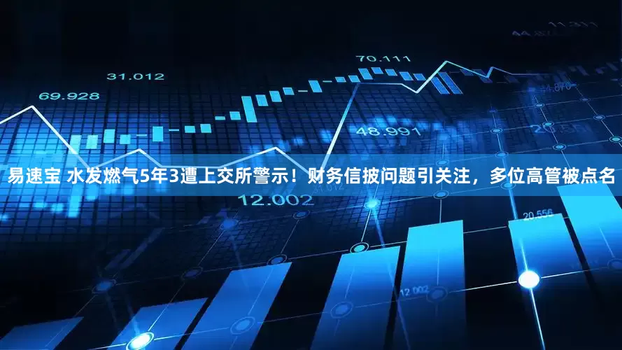 易速宝 水发燃气5年3遭上交所警示！财务信披问题引关注，多位高管被点名