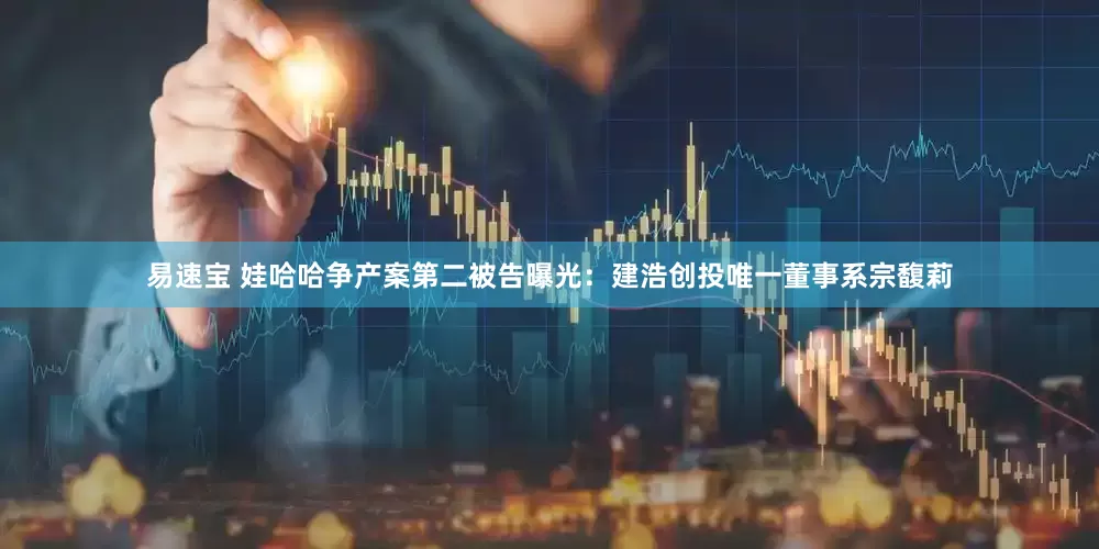 易速宝 娃哈哈争产案第二被告曝光：建浩创投唯一董事系宗馥莉